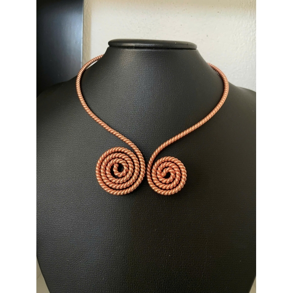 Handcrafted Tensor Copper Necklace